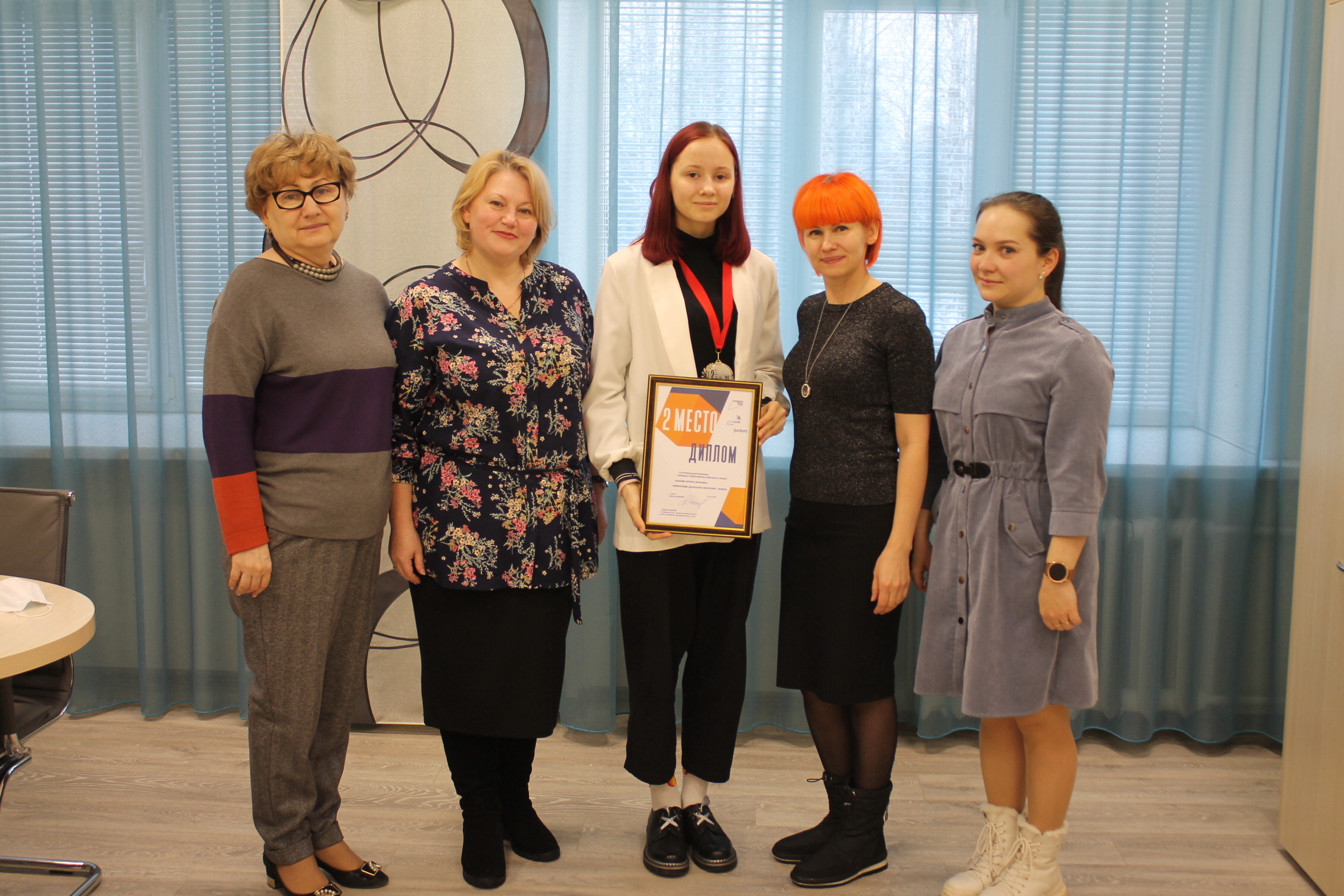 Ученица школы стала призером регионального этапа Всероссийского конкурса «WORLDSKILLS» по направлению «Дошкольное образование»