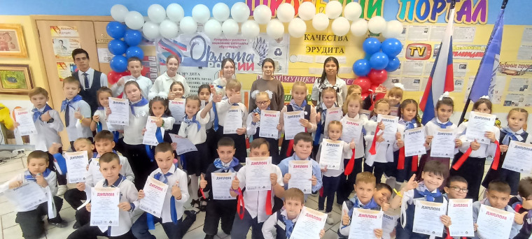 Городской слет лидеров социальной активности учащихся начальной школы «Орлята России».